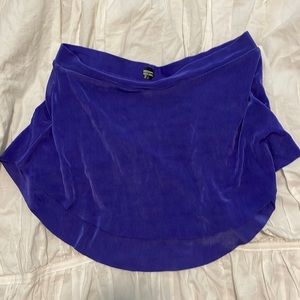 Bullet pointe purple skirt